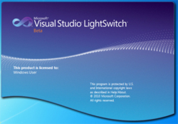 14.08.2011 Microsoft     Visual Studio LightSwitch